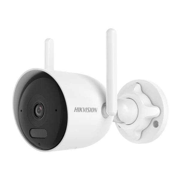 CÁMARA IP BALA HIKVISION DS-2CFW04(2.8 MM) 4MP 1440P WIFI 6 H.265/H.264 2.8 MM 30 M MICRÓFONO Y ALTAVOZ INTEGRADOS IP66 LUZ BLANCA 311330841